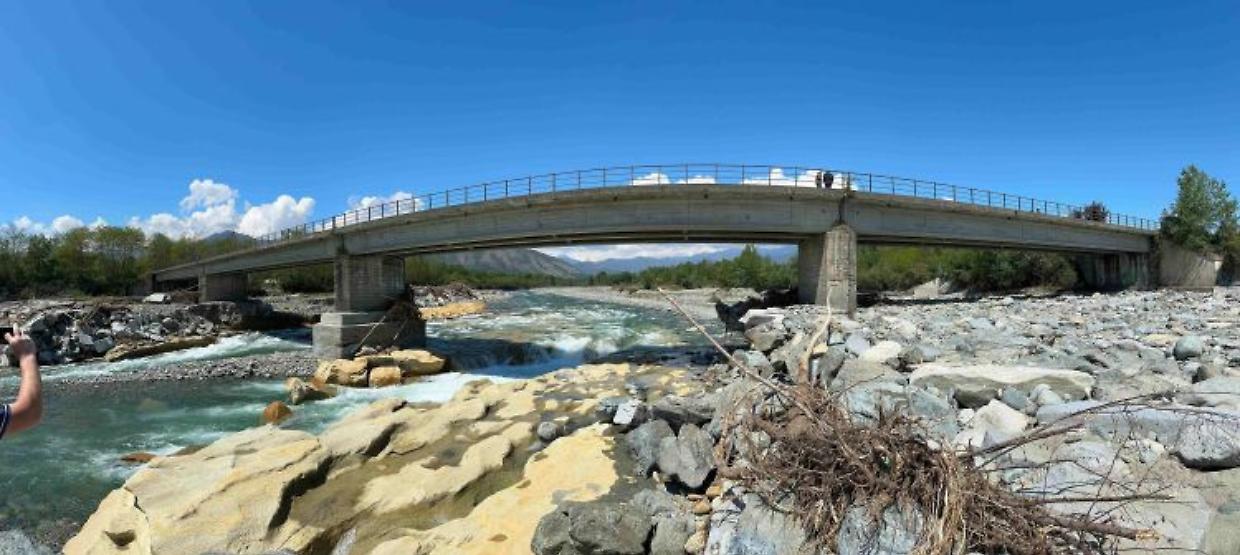Torinese, riaperto il ponte di Villanova dopo i danni dell’alluvione di aprile