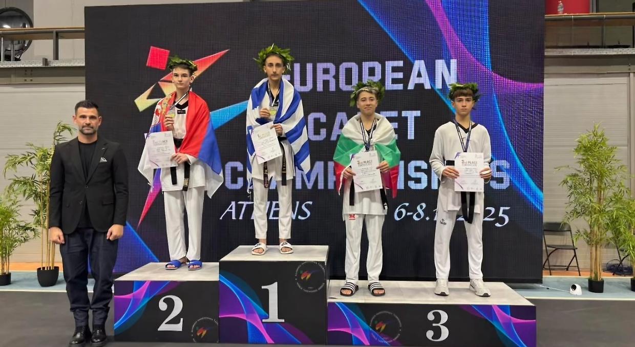 Filippo Roveretto conquista la medaglia di bronzo nei 49 kg agli Europei Cadetti di Atene