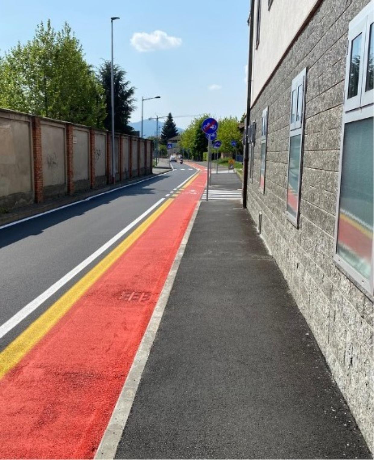 Settimo Torinese, lavori in via Schiapparelli: pista ciclabile interrotta fino al 12 dicembre