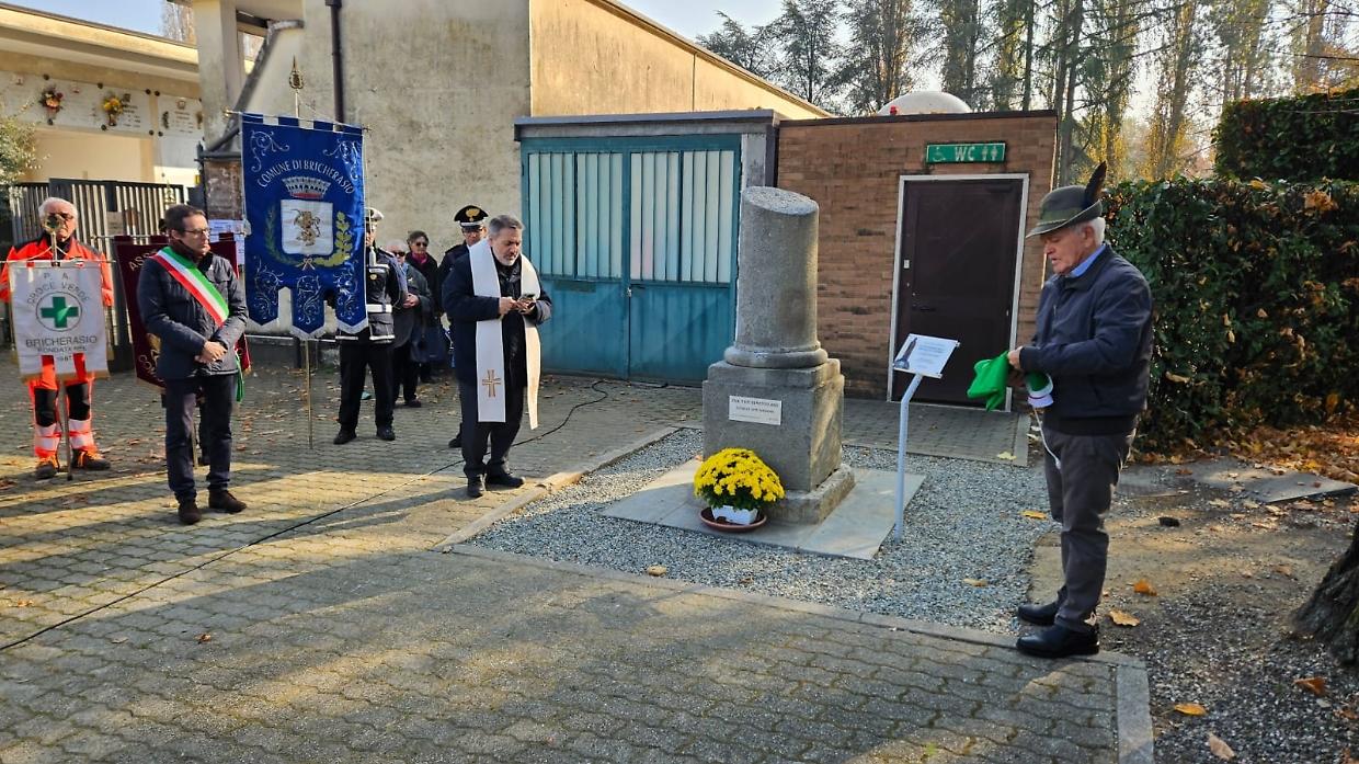 A Bricherasio un monumento per le vite spezzate tra guerre e femminicidi