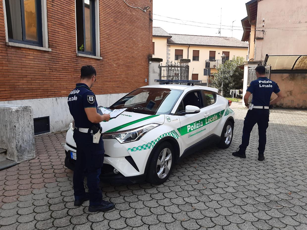Intervento della polizia locale
