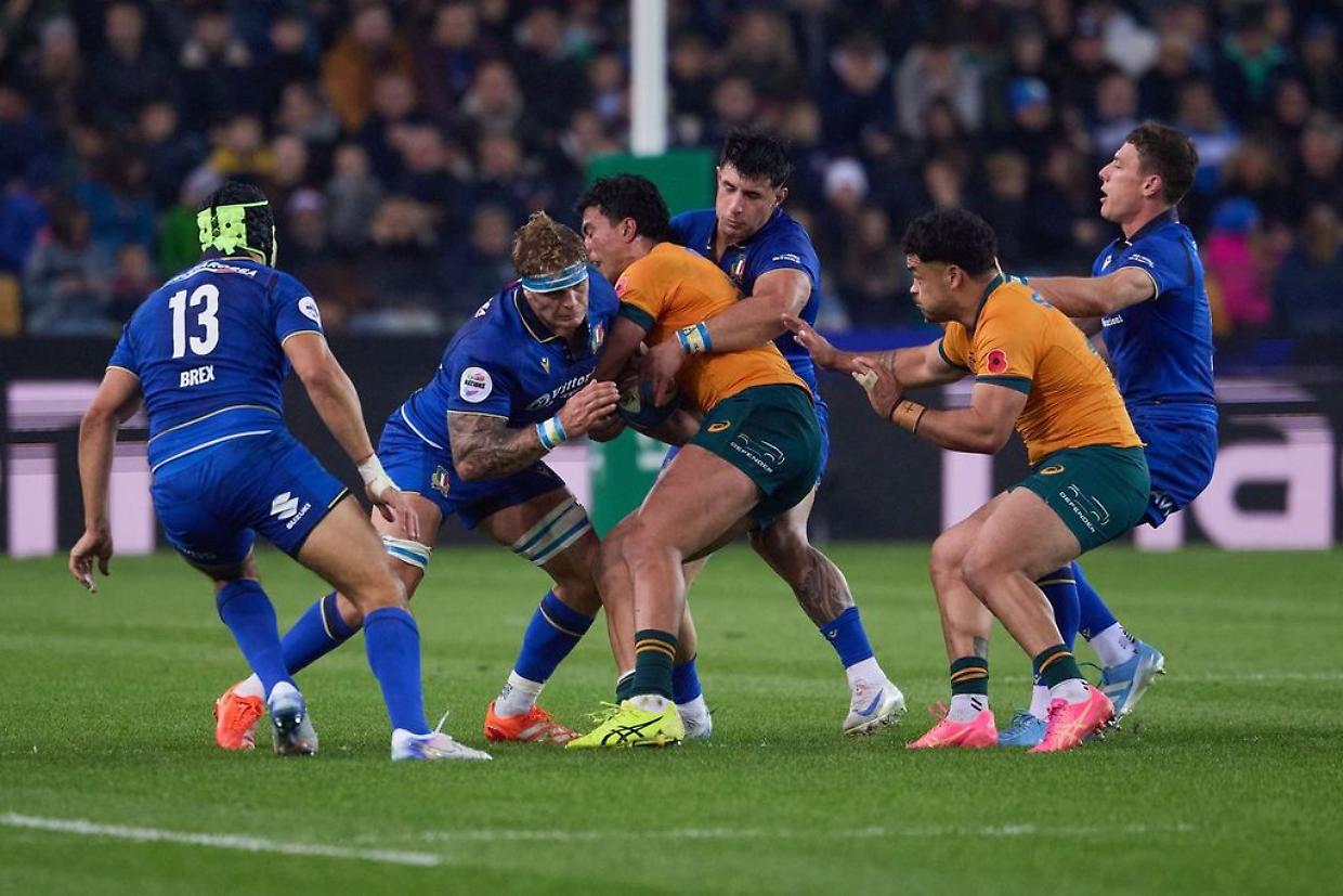 Gli azzurri in vista del test match contro i campioni del mondo del Sudafrica, il ct Quesada: &laquo;Cerchiamo di metterli sotto pressione&raquo;