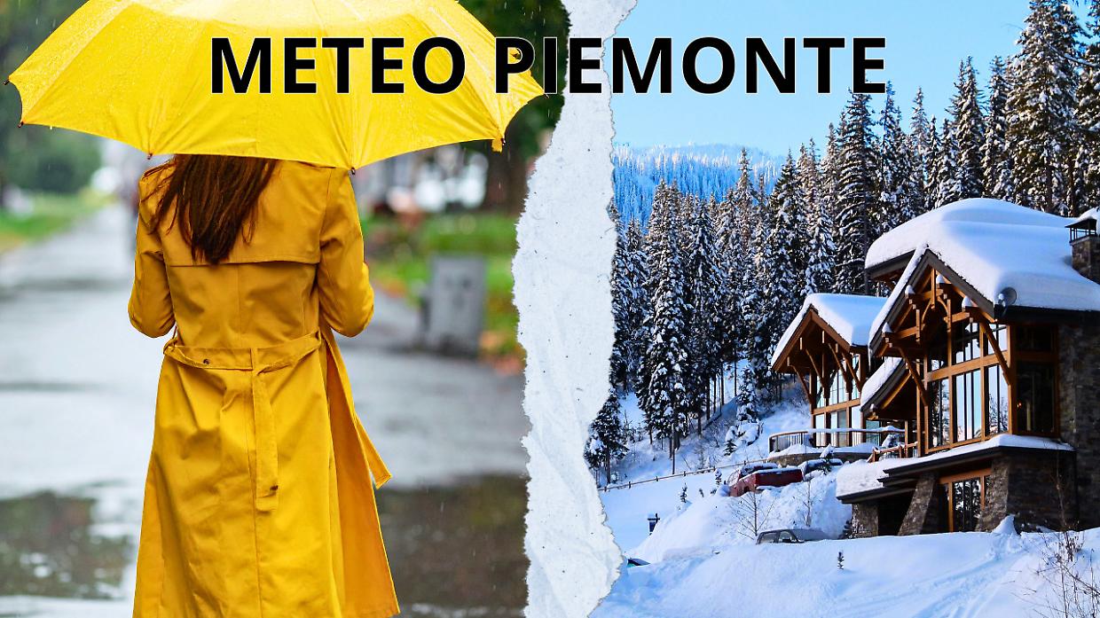 Meteo Piemonte, verso un fine settimana con neve e pioggia