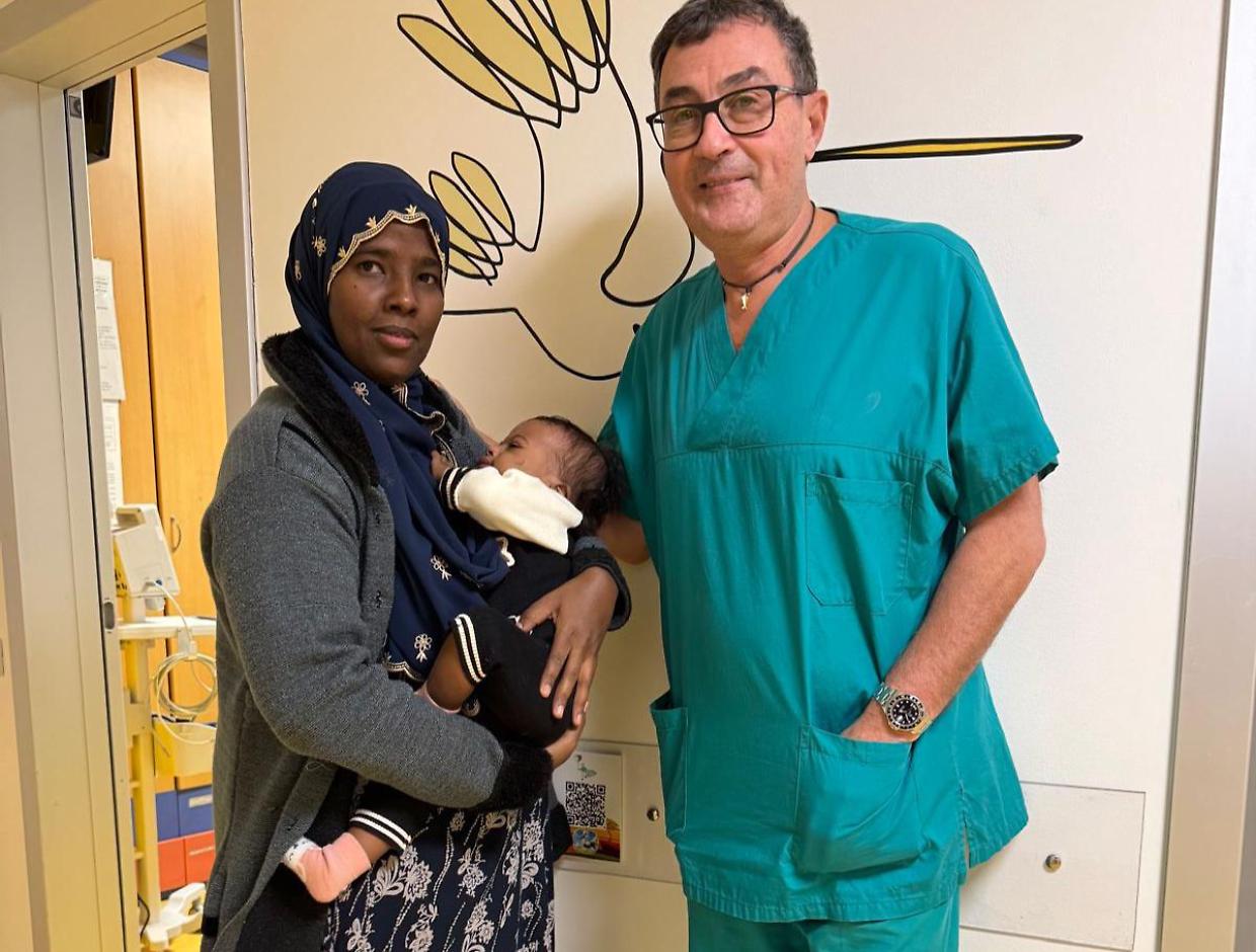 Torino, corsa contro il tempo per salvare Muse: 13 mesi, un cuore da riparare e nessuna chance nel suo Paese