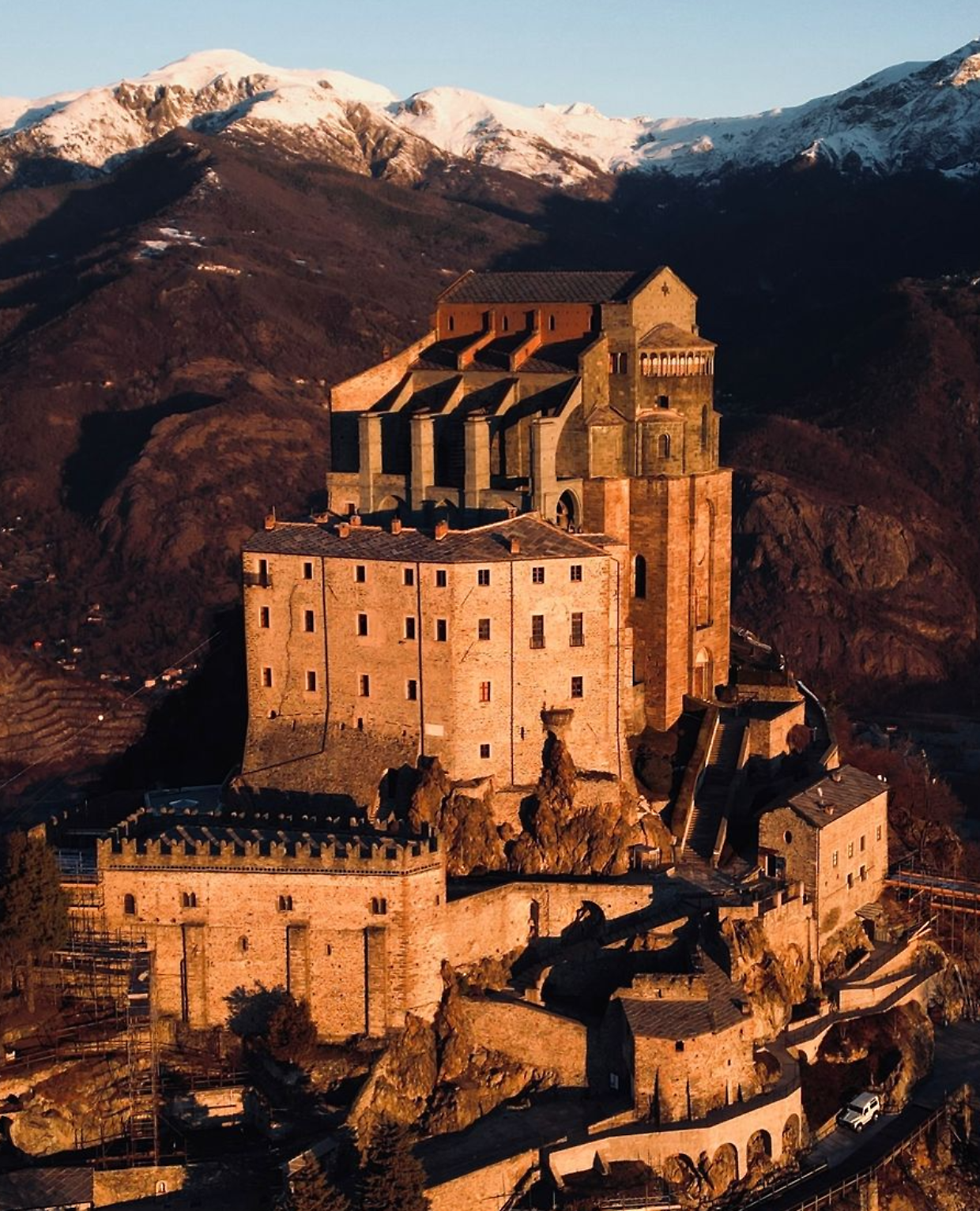 La splendida Sacra di San Michele (Fonte Instagram)