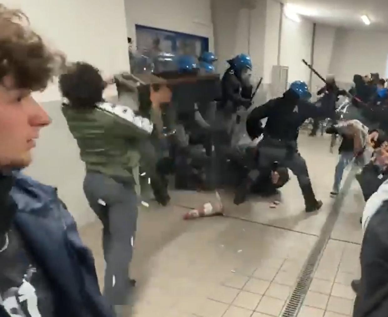 Scontri davanti alla Città metropolitana: convalidato l’arresto di Omar, 18 anni, nuova leva di Askatasuna