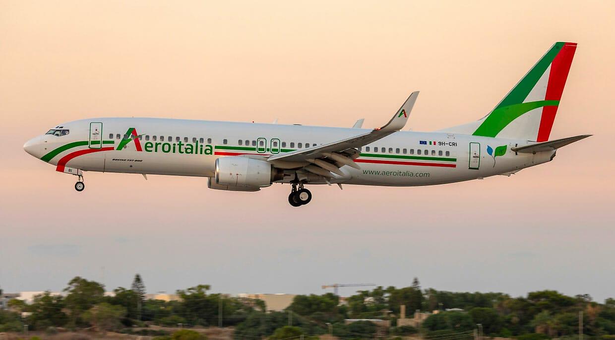 Nuova rotta Aeroitalia: dal 19 dicembre voli diretti tra Cagliari e Cuneo