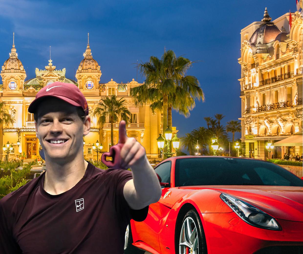 Sinner tra Montecarlo e cavalli vapore: ritratto in velocit&agrave; di un campione