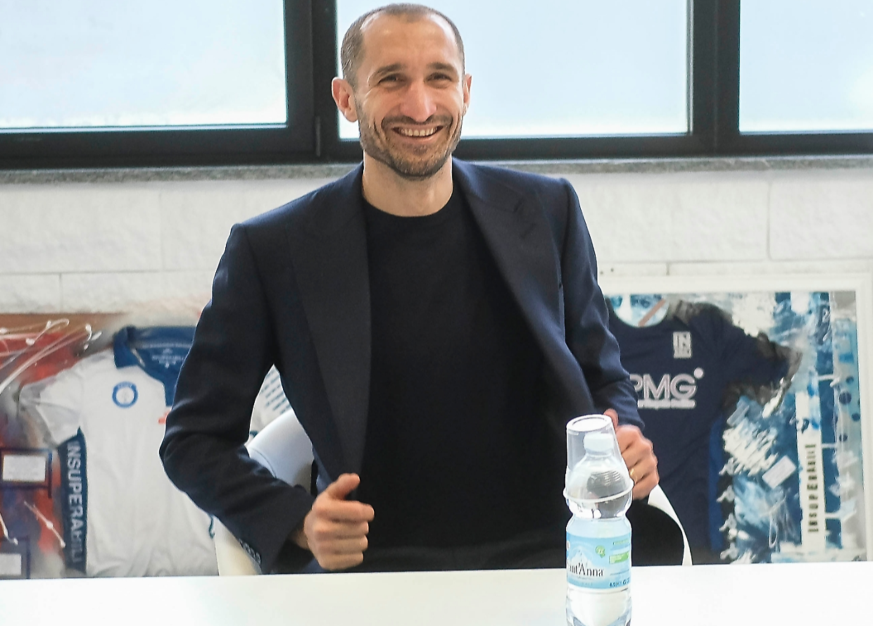 Il dirigente della Juventus, Giorgio Chiellini