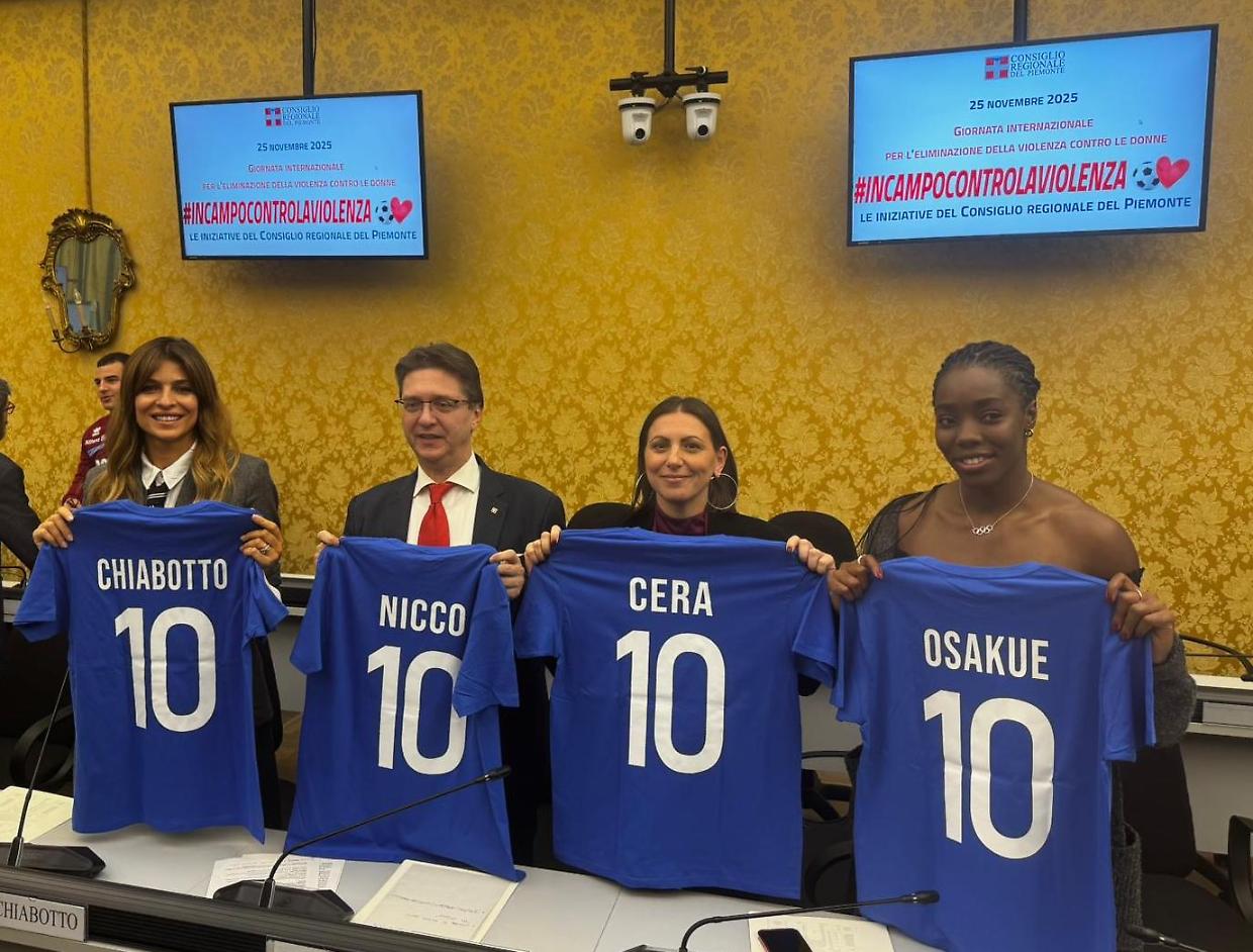 In campo contro la violenza: sport e istituzioni uniti a Carmagnola per dire “stop”