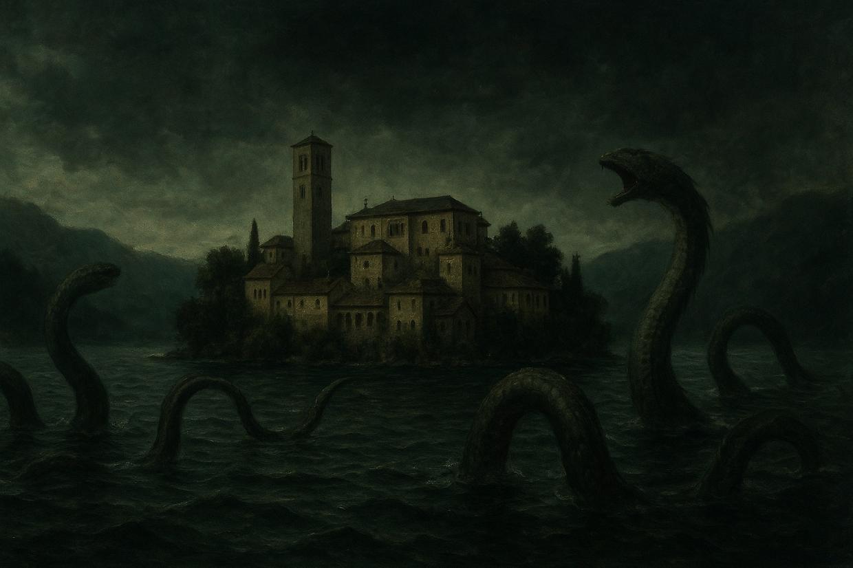 In Piemonte sorgeva un tempo l’Isola dei Draghi: la leggenda inquietante del Lago d’Orta