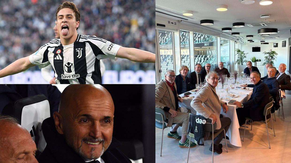 Michel Platini dà lezioni di "juventinità": ecco cosa è successo alla Continassa.  E c'è anche chi si è portato dietro un quaderno per gli autografi...