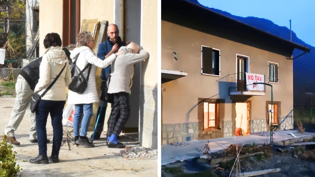 I No Tav occupano la casa espropriata a una 88enne per costruire la Torino-Lione