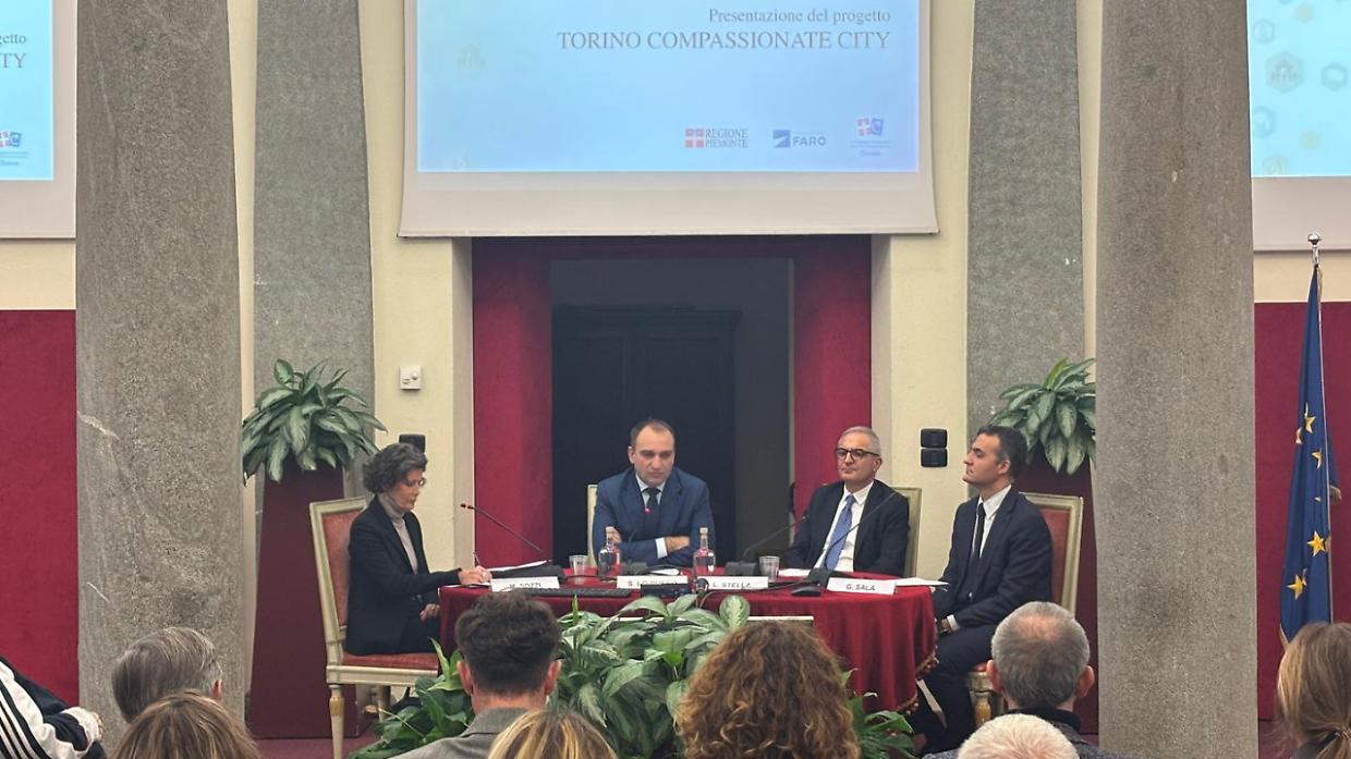 Alla Città di Torino il riconoscimento "Compassionate City": rivoluzione dell'assistenza alla fragilità