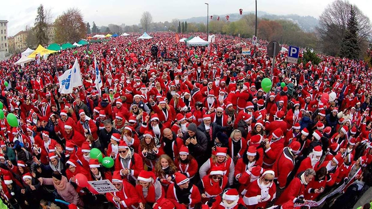 Il raduno dei Babbi Natale torna al Regina Margherita, il 7 dicembre in “Piazza Lapponia”