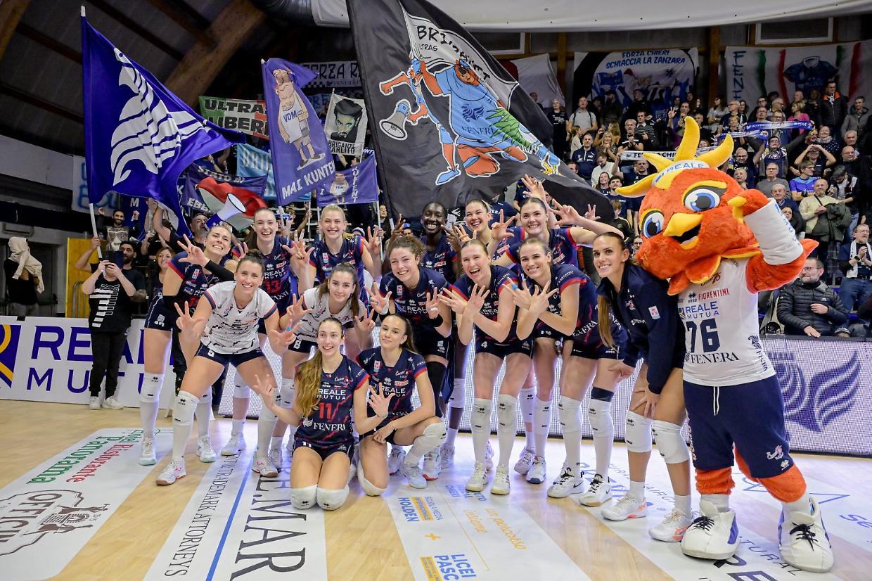 Reale Mutua Chieri è inarrestabile: batte Perugia (3-0) e chiude un'andata da record, ecco perché...