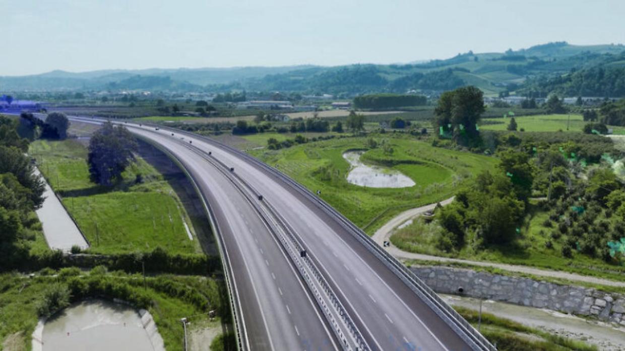 Viabilità modificata tra Braidese e Albese: cantieri su ponte e autostrade