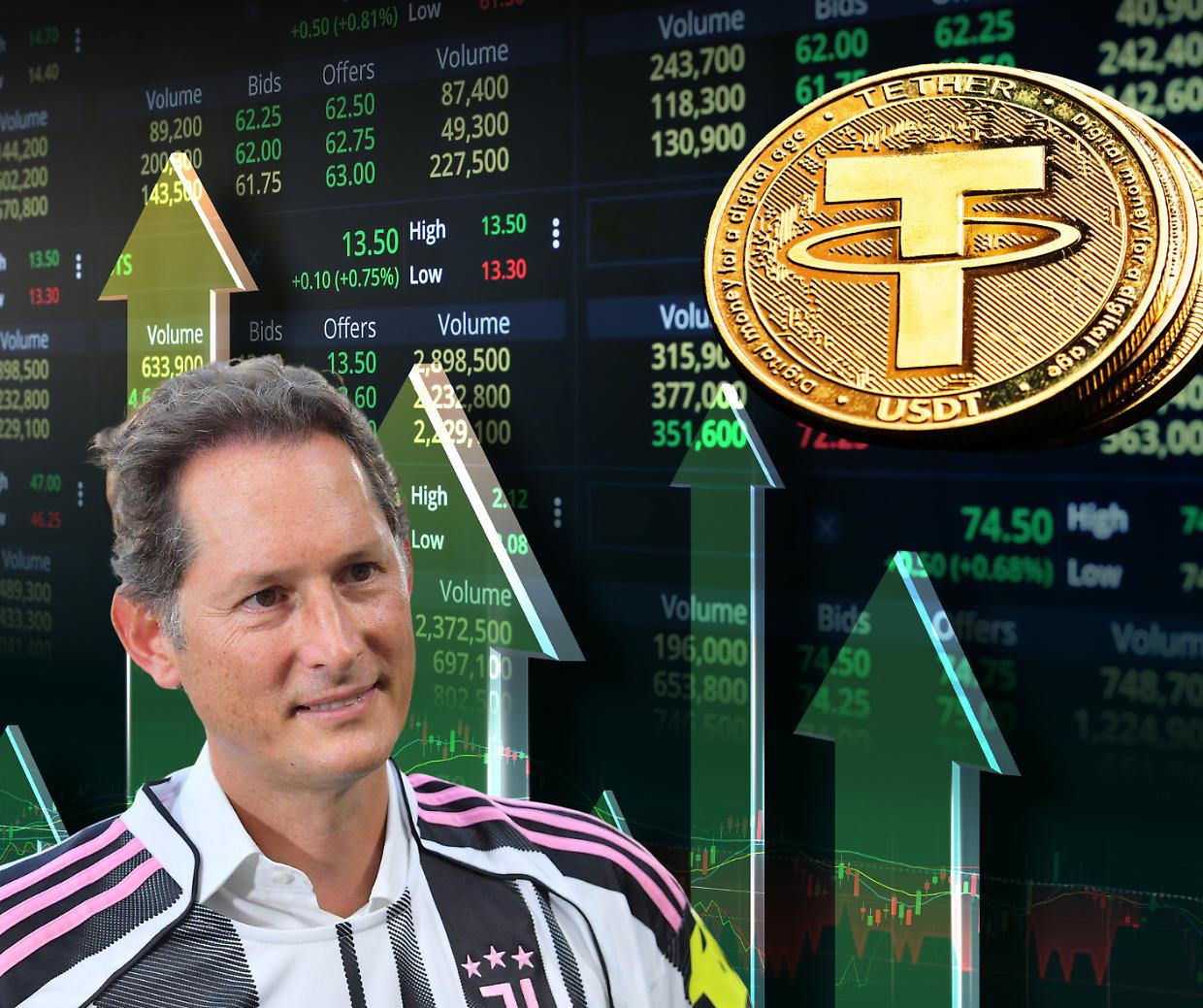 Juventus, rally in Borsa dopo l’offerta di Tether respinta da Exor