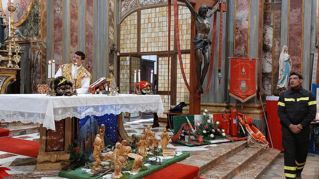 Bosconero celebra Santa Barbara 2025: una comunit&agrave; unita tra sirene, benedizioni e il ricordo di Massimo La Scala