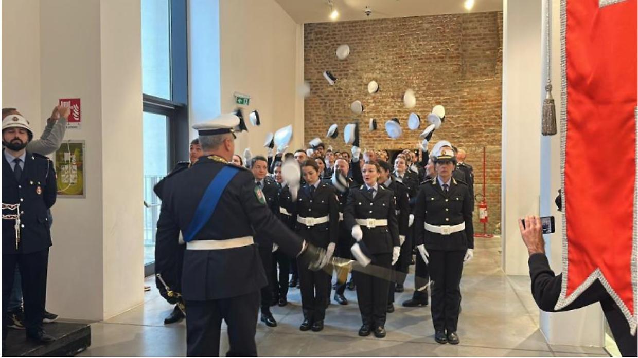 Piemonte, 40 nuovi agenti di polizia locale: il 98&deg; corso regionale si chiude al Castello Visconteo Sforzesco di Novara