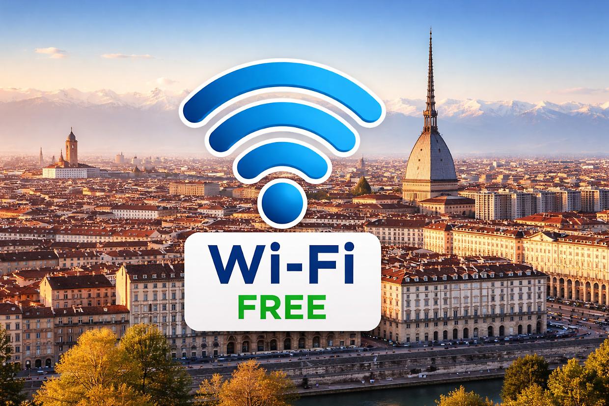 WiFi gratis a Torino: tutti i punti in citt&agrave; dove collegarsi 