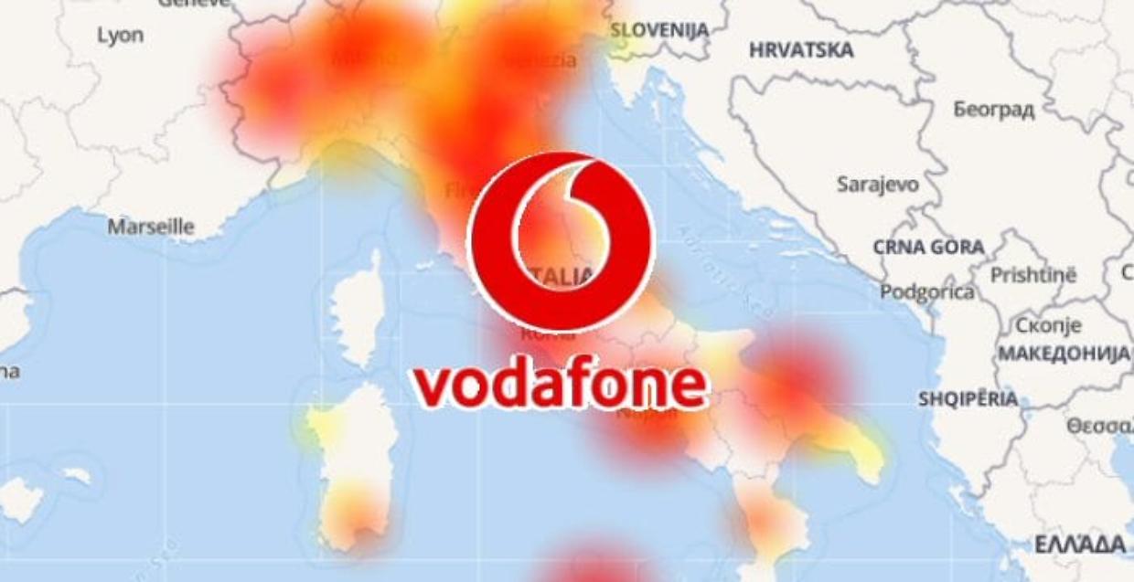 Vodafone down oggi 17 dicembre: disservizi a rete fissa e mobile in tutta Italia