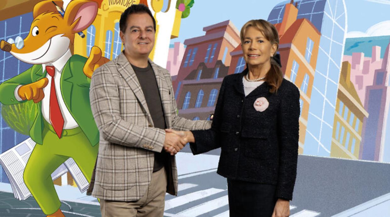 Geronimo Stilton entra in casa Rainbow: il topo pi&ugrave; amato diventa una star ancora pi&ugrave; grande