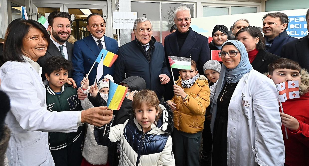 Nasce "l'ospedale dei bambini del mondo", l'omaggio alla vocazione del Regina Margherita