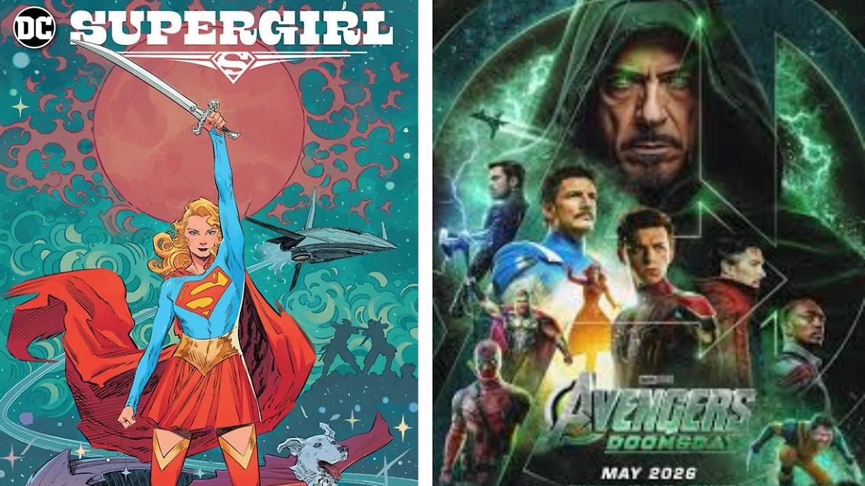 DC vs Marvel, nel 2026 arrivano Supergirl: Woman of Tomorrow e Avengers: Doomsday