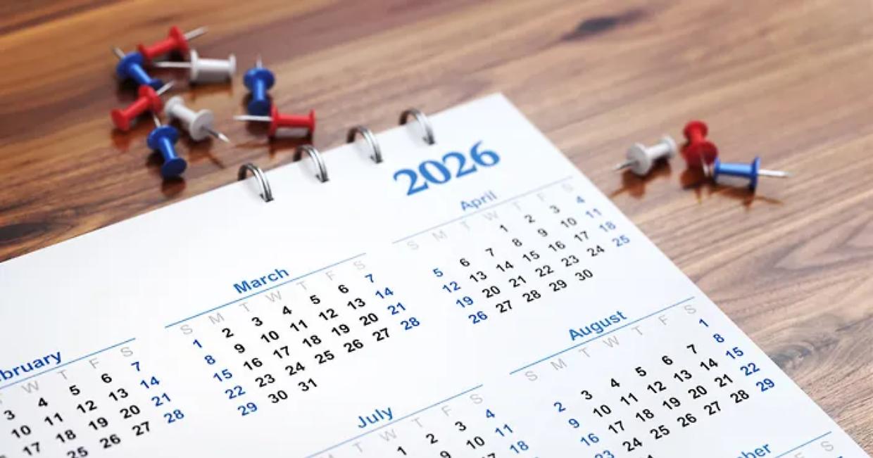 Calendario 2026, ecco tutti i ponti e le festivit&agrave; da segnare in calendario