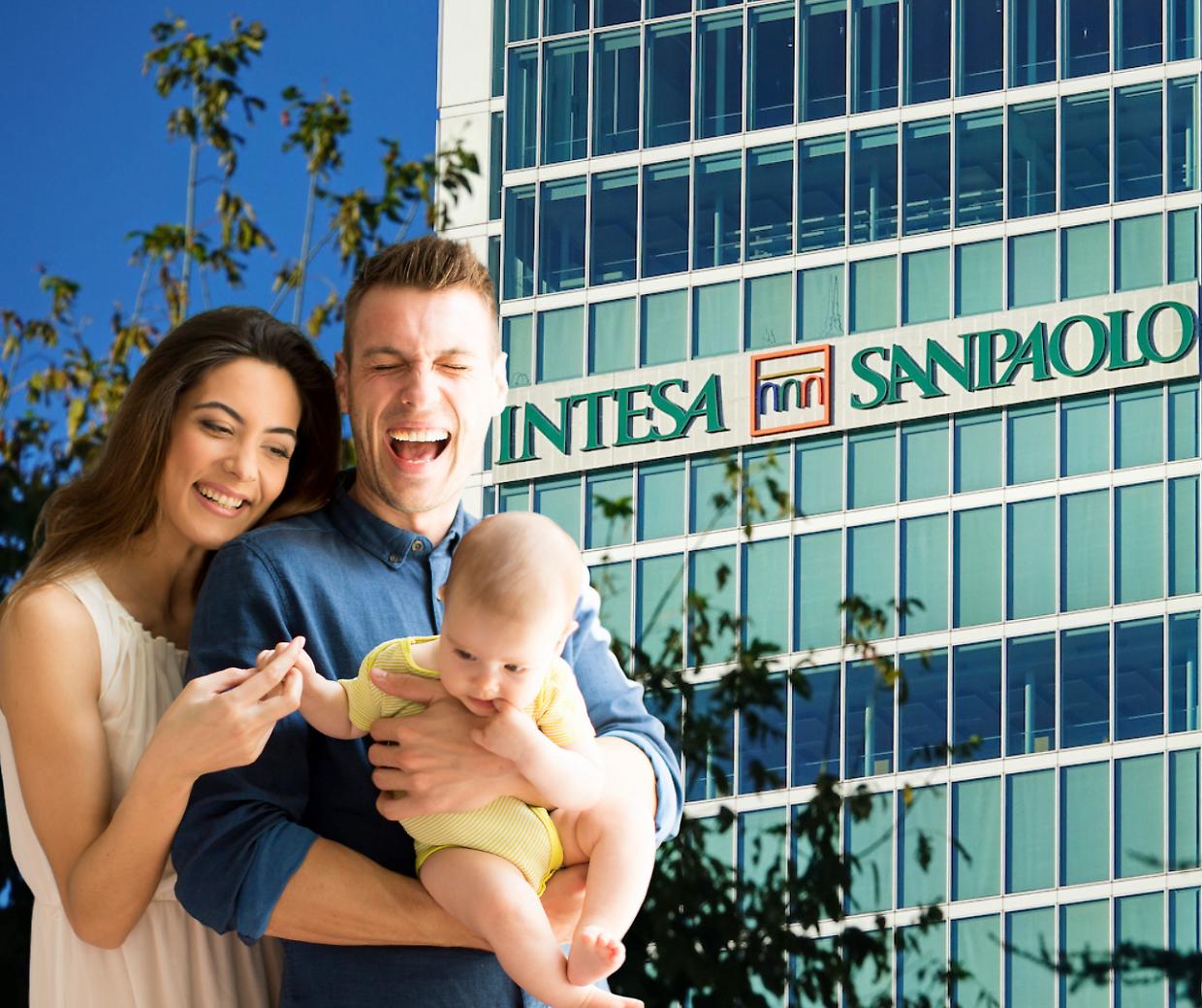 Intesa Sanpaolo, 1.200 euro ai dipendenti che fanno figli. Ecco tutti i bonus