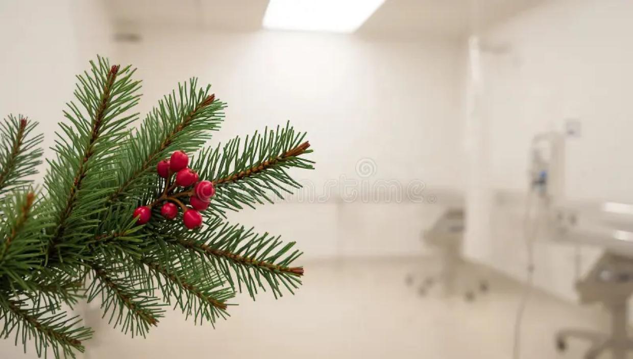 A cuneo Babbo Natale scende dall&rsquo;autoscala: pediatria in festa con i Vigili del Fuoco