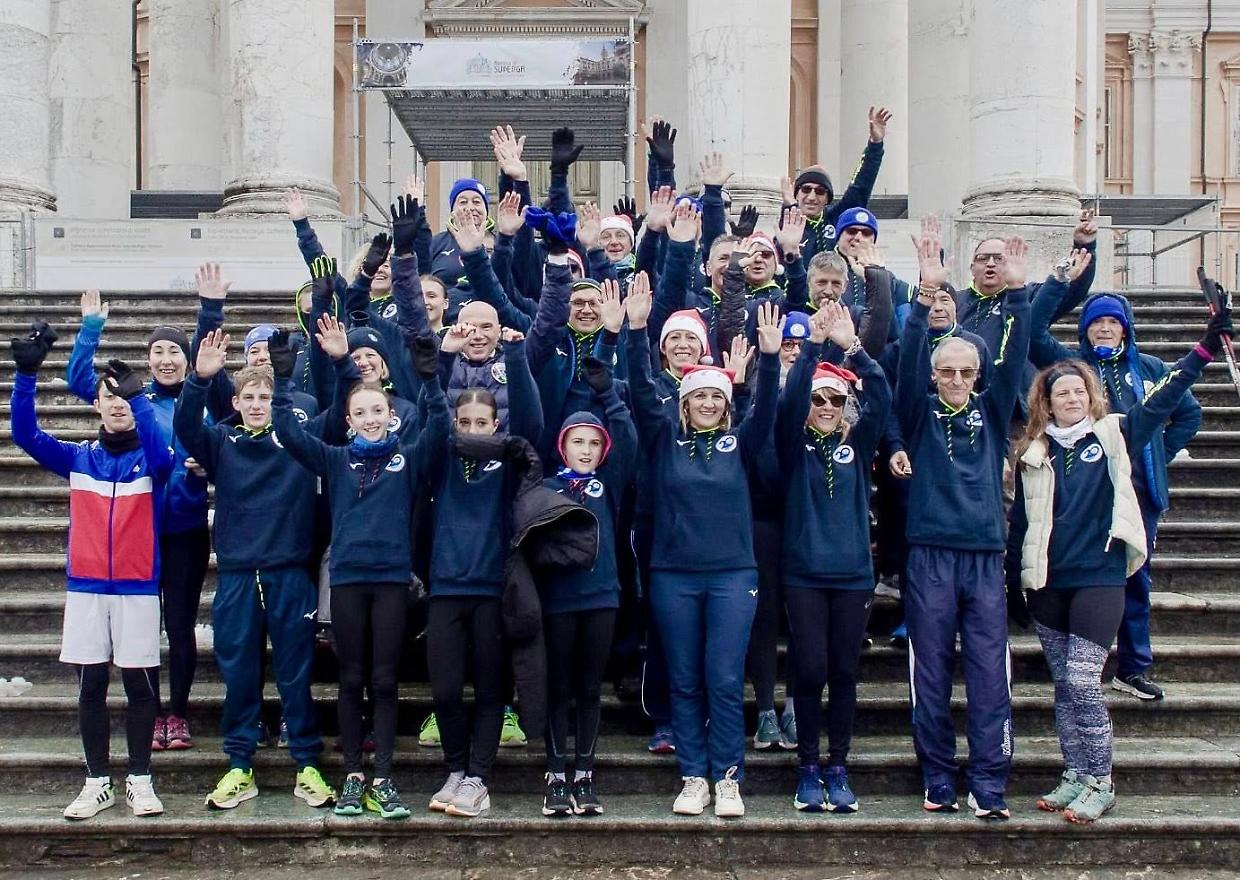 Superga in corsa: Atletica Settimese saluta l&rsquo;anno con un allenamento di squadra 