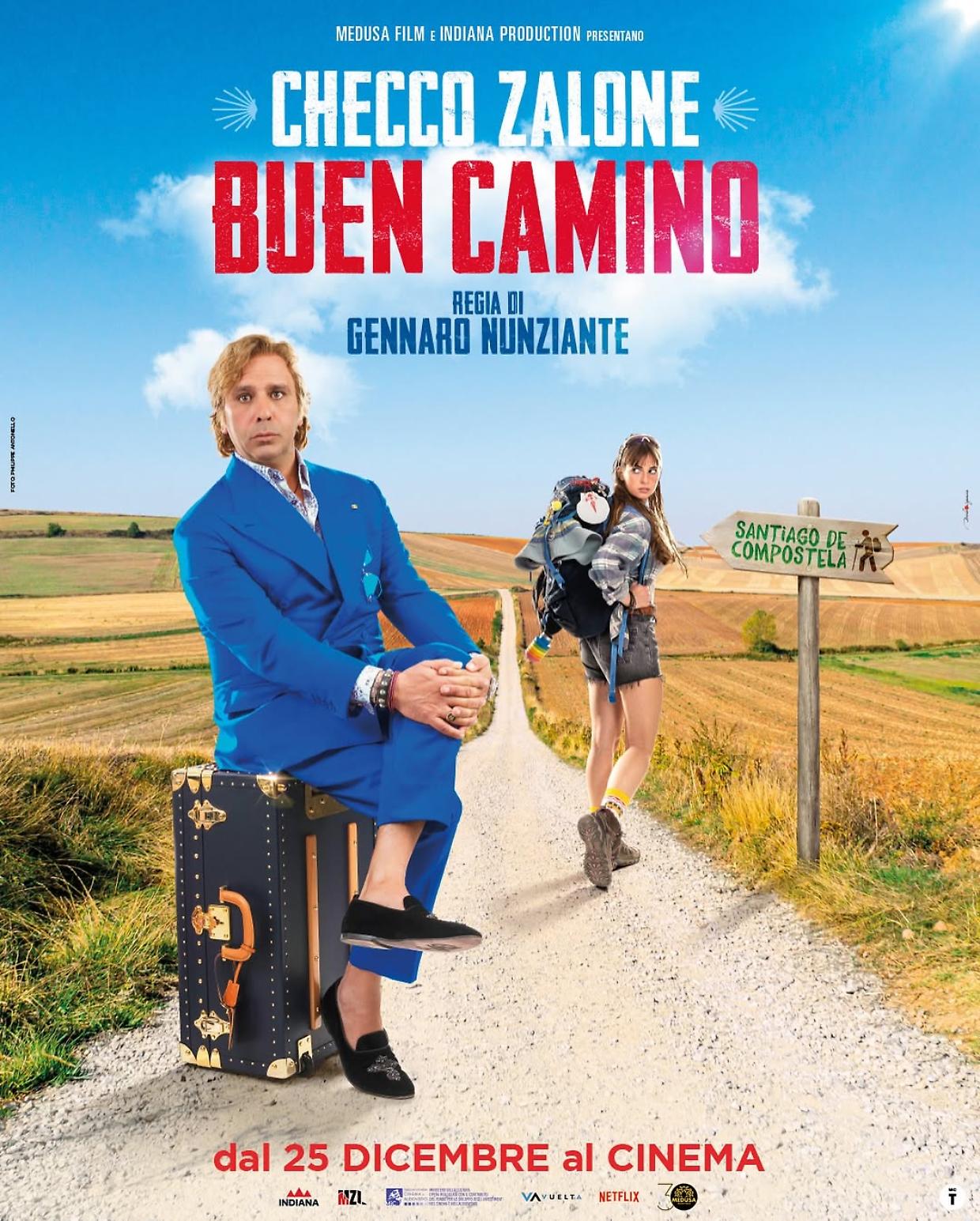 Esordio da record per 'Buen Camino', Checco Zalone domina il box office di Natale
