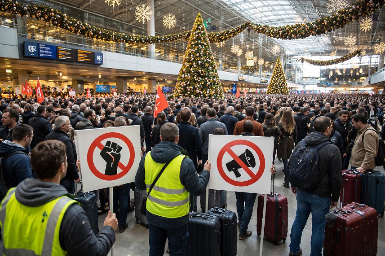 Viaggi di Natale a rischio: scioperi negli aeroporti europei tra ritardi e cancellazioni