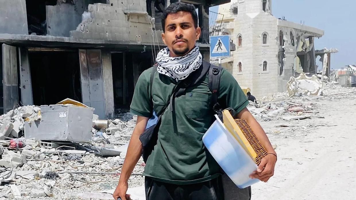 Da Gaza a Torino, l'Italia accoglie Tarek Al-Farra