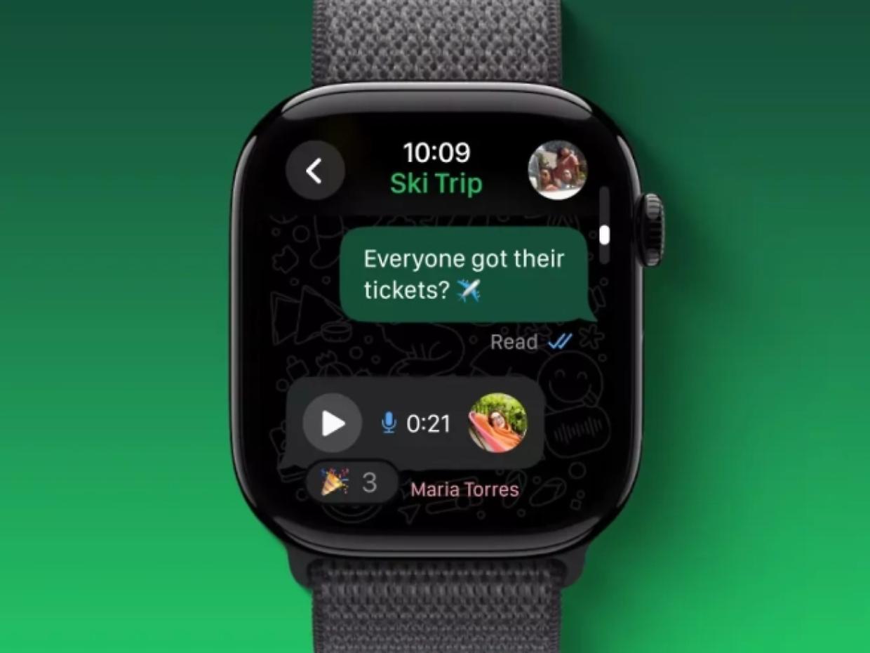 WhatsApp arriva su Apple Watch, messaggi e vocali direttamente dal polso