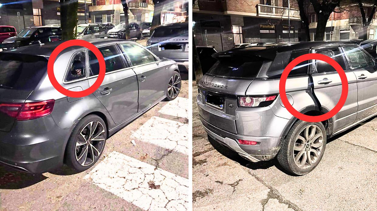 Topi d'auto a Torino, doppio colpo dei ladri nella notte