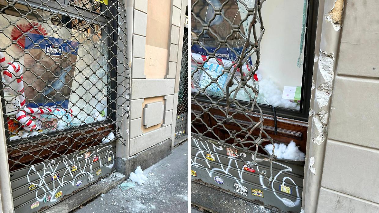 La beffa dei ladri: doppia spaccata a pochi metri dal presidio delle forze dell'ordine