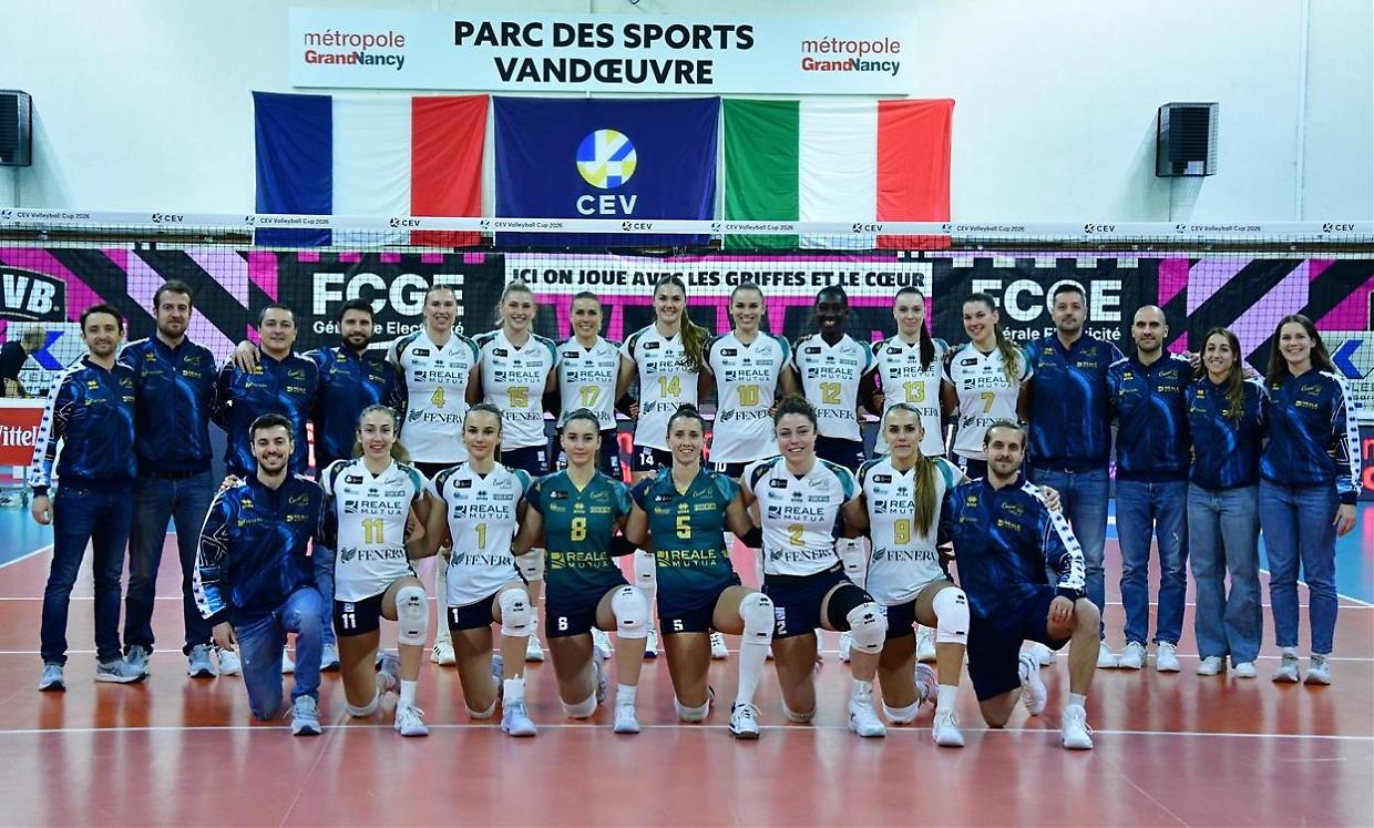 Il Chieri '76 espugna Vand&oelig;uvre-l&egrave;s-Nancy e si prepara ad affrontare la capolista Conegliano