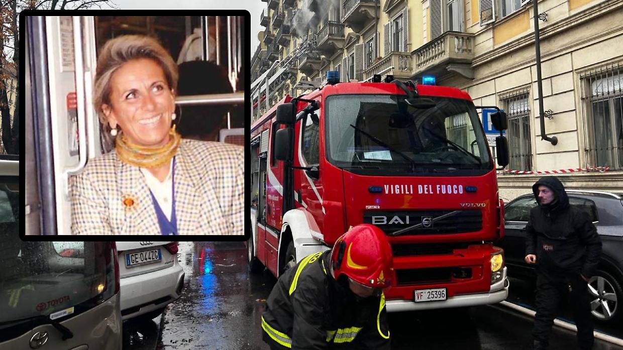 L'architetta Ornella Vignolo Lutati, morta al Cto dopo l'incendio in corso Re Umberto