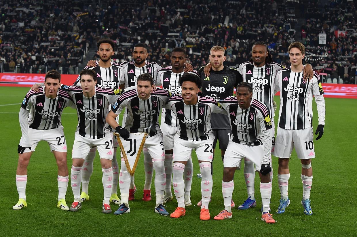 L'undici iniziale della Juventus che ha battuto la Cremonese per 5-0