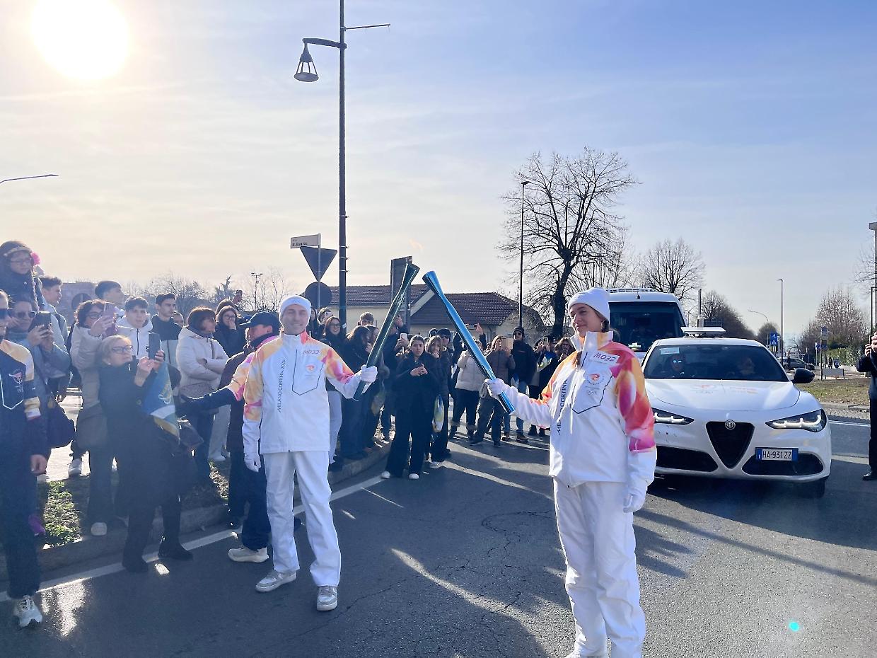 Continua il viaggio della Fiamma Olimpica: oggi il passaggio a Settimo