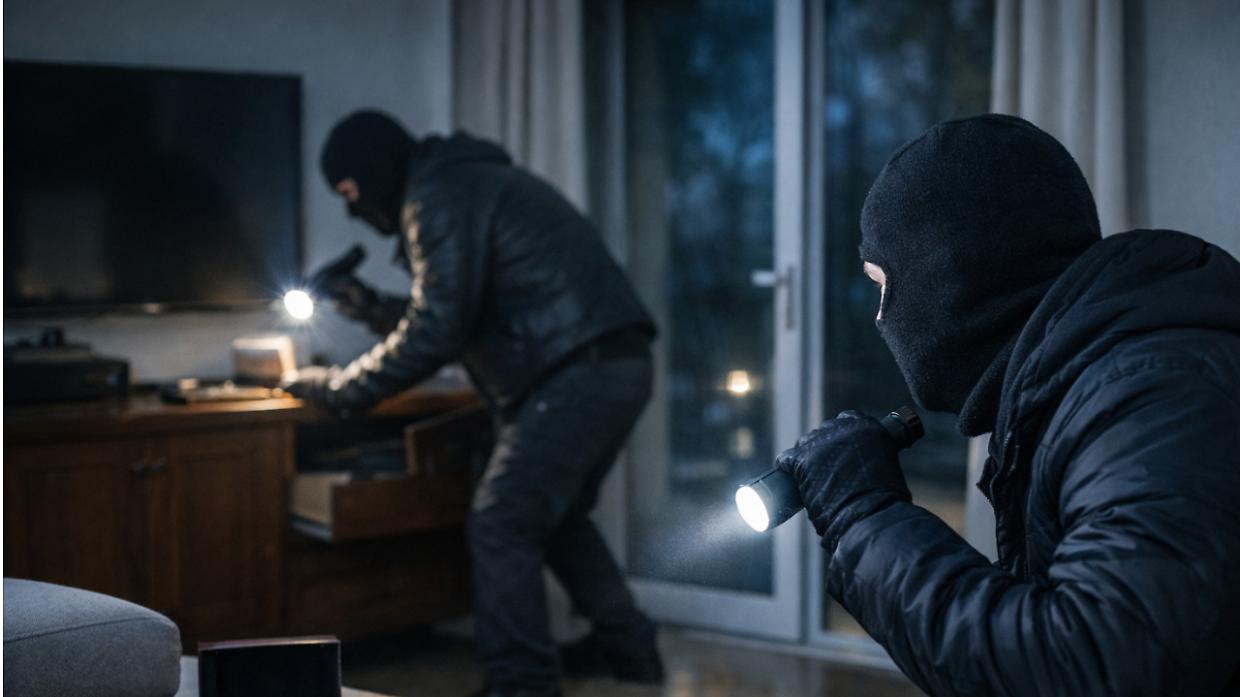 Raid in casa a Pino Torinese: il figlio chiama il 112, i ladri lanciano vassoi e fuggono