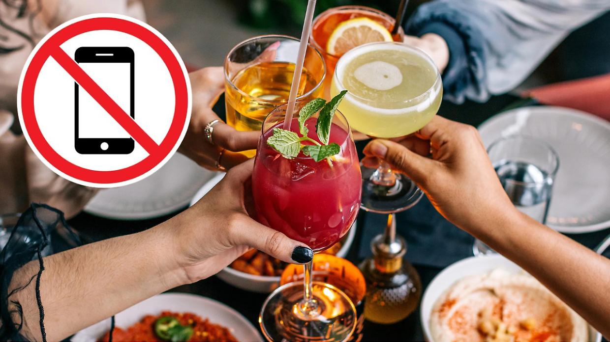 Addio al cellulare a cena: i ristoranti che ti sfideranno a spegnerlo