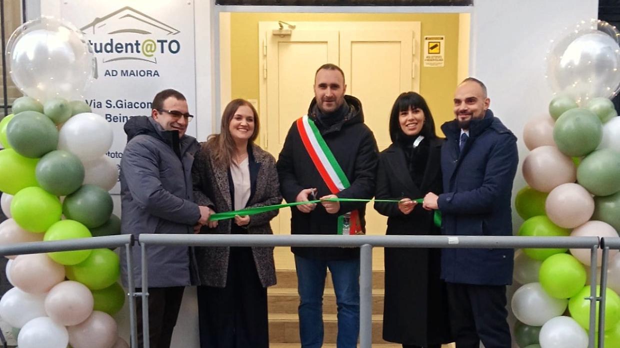 Beinasco inaugura un nuovo studentato per universitari fuori sede
