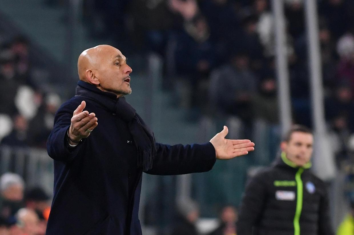 Il tecnico della Juventus, Luciano Spalletti