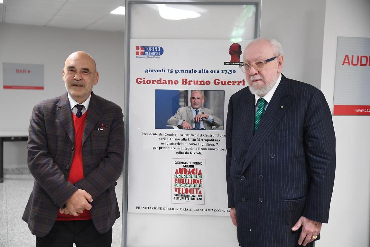 Il Futurismo torna a correre: Torino in fila per Giordano Bruno Guerri