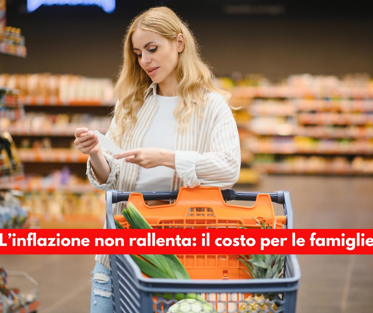 Inflazione 2025, prezzi in rialzo ma il carrello della spesa corre di pi&ugrave;