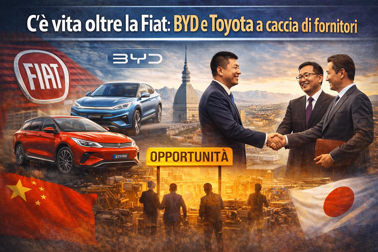 C'&egrave; vita (anche) oltre Fiat: a Torino arriva Toyota in cerca di fornitori